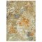 Homeroots 3 x 5 ft. Modern Abstract Gold & Beige Indoor Area Rug 388034 - alternate 1